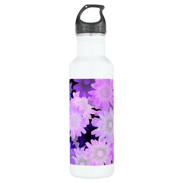 Botella De Agua Diseño floral malauí (Anverso)
