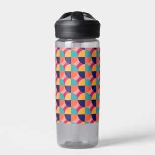 BOTELLA DE AGUA DISEÑO GEOMÉTRICO.