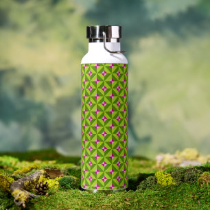 BOTELLA DE AGUA DISEÑO GEOMÉTRICO.