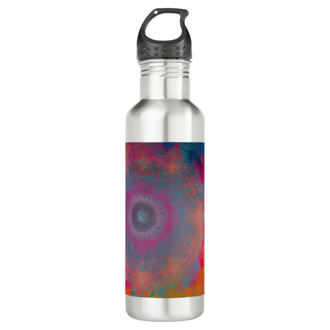 Botella De Agua Diseño mágico Hippie BOHO (Anverso)