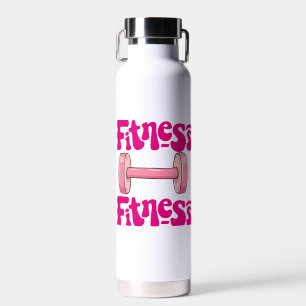 Botella De Agua diseño motivacional para gimnasio de acondicionami