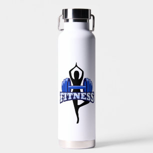 BOTELLA DE AGUA DISEÑO MOTIVACIONAL PARA GIMNASIOS DE FITNESS