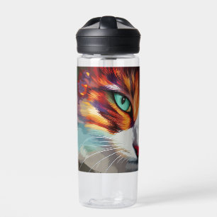 Botella De Agua Diseño ocular del gato