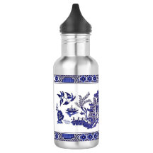 Diseño panorámico azul clásico