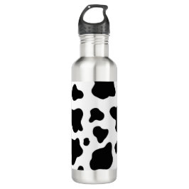 Botella De Agua Diseño Piel de vaca moderno y rústico
