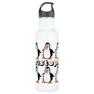 Botella De Agua Diseño pingüino