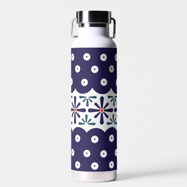 Botella De Agua Diseño polaco de cerámica tradicional (Delantero)