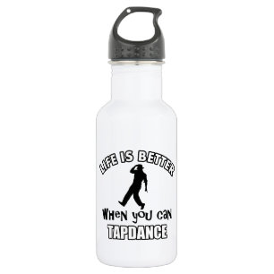 Botella De Agua Diseños de la danza de golpecito