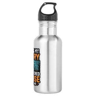 Botella De Agua Disfraz de Enfermera Registrada Espantosa Camiseta