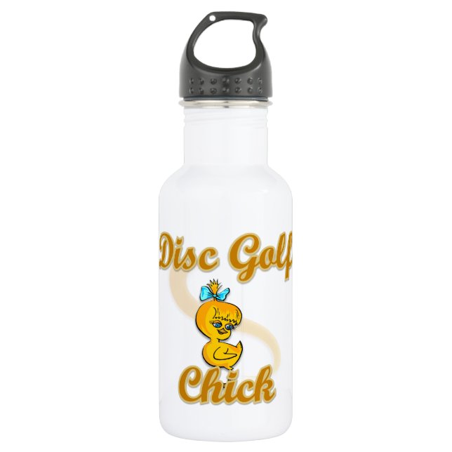 Botella De Agua Disk Golf Chick (Anverso)