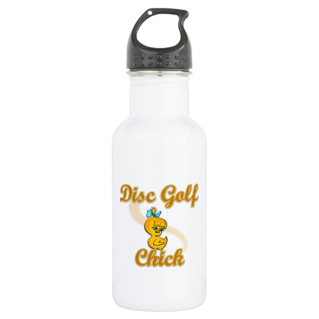 Botella De Agua Disk Golf Chick (Anverso)