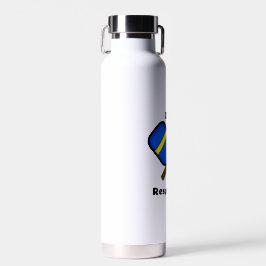 Botella De Agua Disminuir responsablemente el Humor Pun