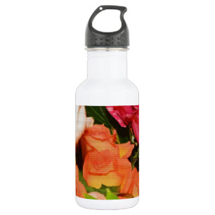 Botella De Agua Disposiciones de flores Fiesta de bodas Destino co