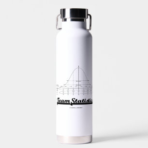 Botella De Agua Distribución normal de la curva de Campana de esta