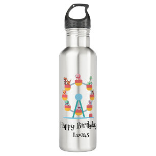 Botella De Agua Divertida fiesta de cumpleaños DIY Nam