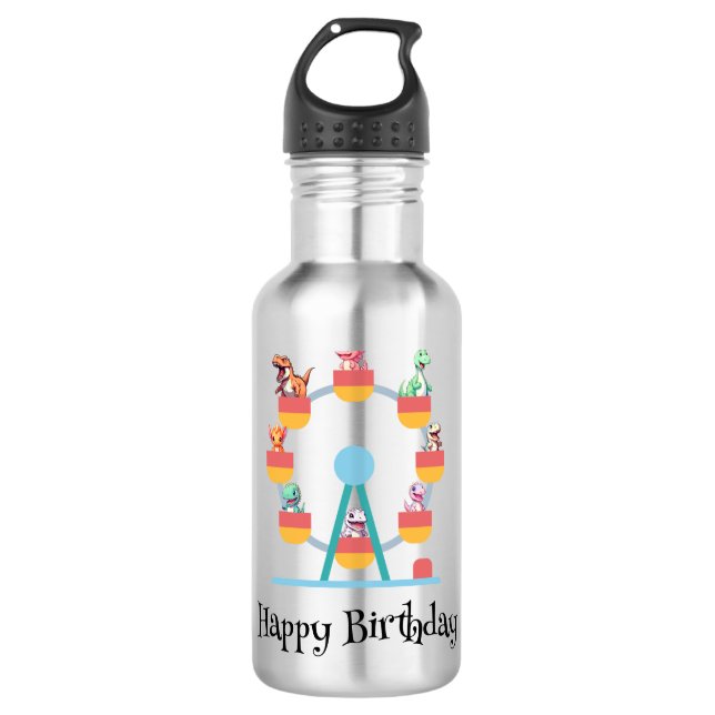 Botella De Agua Divertida fiesta de cumpleaños DIY Nam (Anverso)