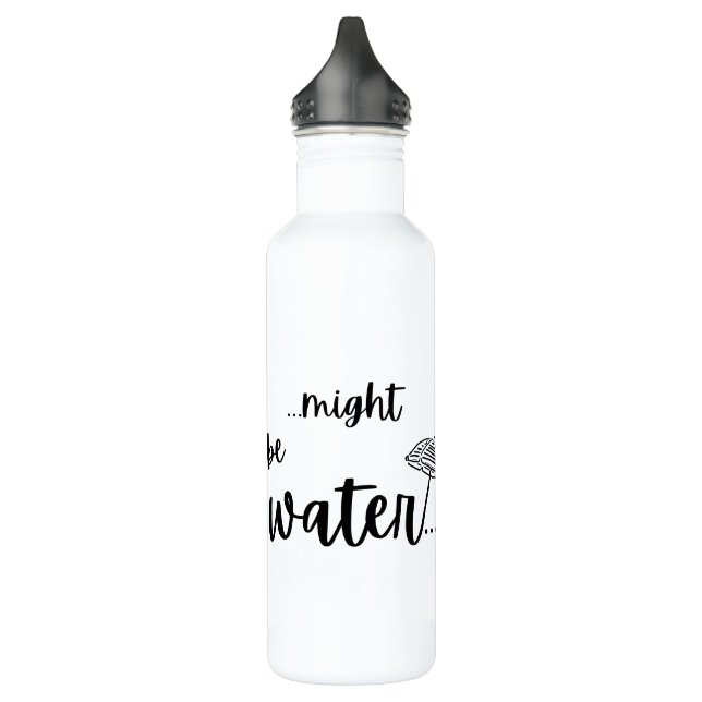 Botella de agua divertida personalizada para cruce (Izquierda)