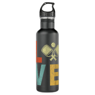 Botella De Agua Divertido Pickleball Paddle Pickleball Love Dink R