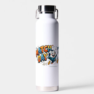 Botella De Agua Diviértete en el Día del Partido Balón de Fútbol