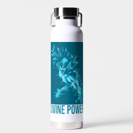 Botella De Agua Divine Power Design Anime Workout - Energy Fitness