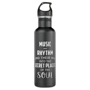 Botella De Agua DJ musical Dance Art Hip Hop Guitar Funny Gift Ide