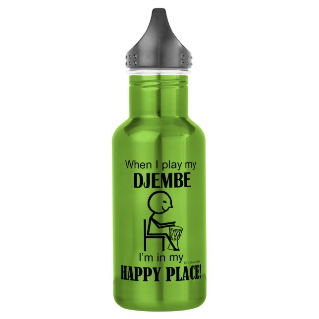 Botella De Agua Djembe Happy Place (Izquierda)