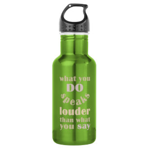 Botella De Agua Do vs. Say personalizado