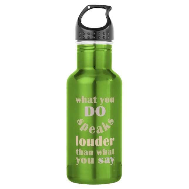 Botella De Agua Do vs. Say personalizado (Anverso)