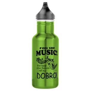 Botella De Agua Dobro Siente La Música