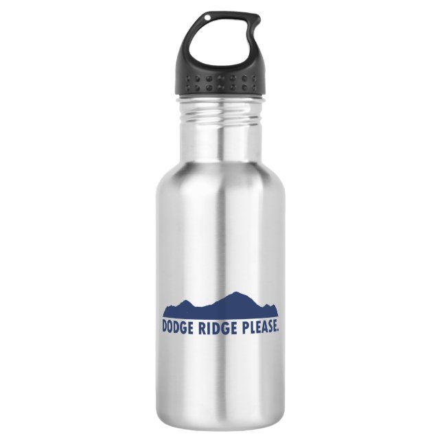Botella De Agua Dodge Ridge Please (Anverso)