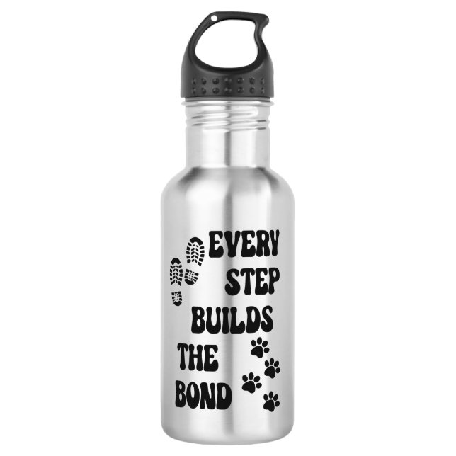 Botella De Agua Dog Walker Quotes  (Anverso)