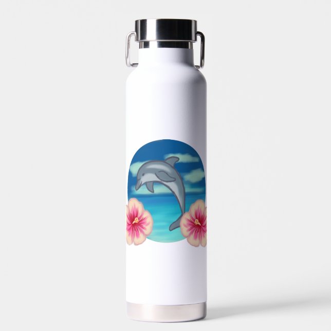 Botella De Agua Dolphin Paradise (Delantero)