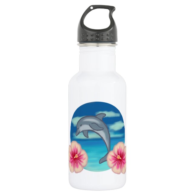 Botella De Agua Dolphin Paradise (Anverso)