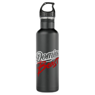Botella De Agua Dominoes Tiles Regalos Mejor Jugador Domino Funny 