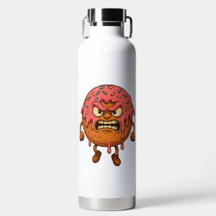 Botella De Agua Donut II enojado
