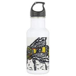Botella De Agua Doodle Bee