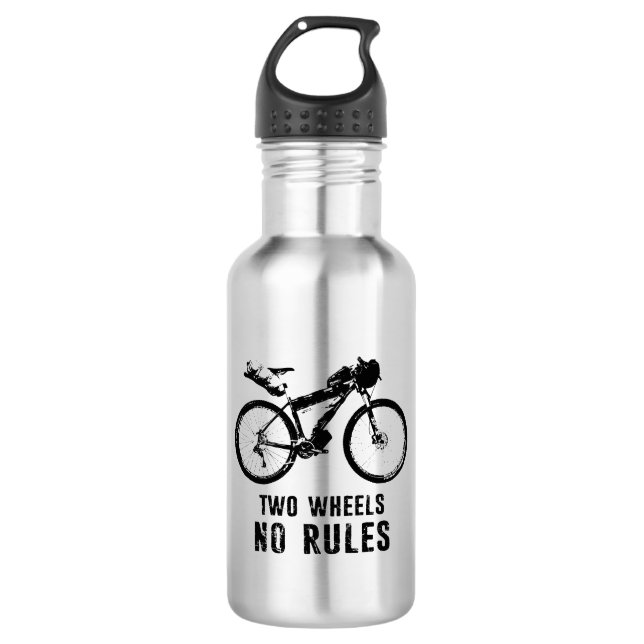 Botella De Agua Dos ruedas sin reglas Bikepacking (Anverso)