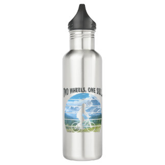 Botella De Agua Dos ruedas, un alma.