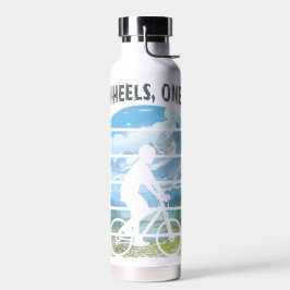 Botella De Agua Dos ruedas, un alma.