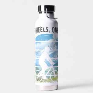 Botella De Agua Dos ruedas, un alma.