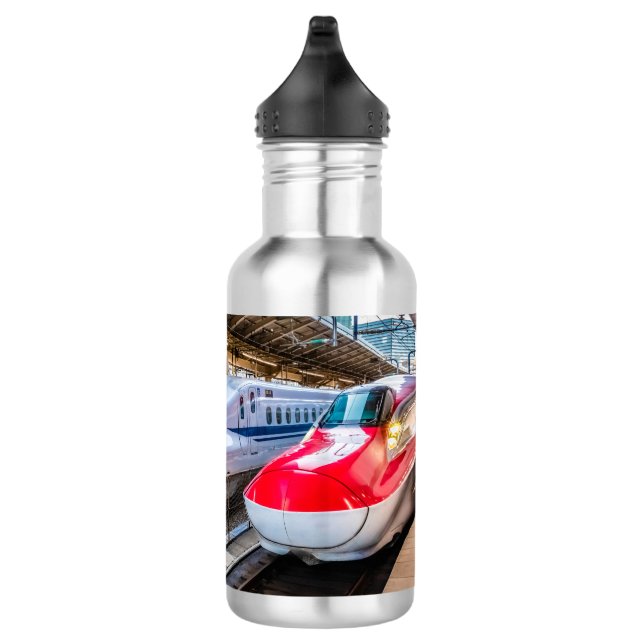 Botella De Agua Dos Shinkansen en la estación de Tokio (Derecha)
