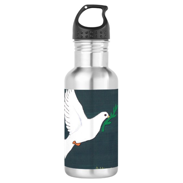 Botella De Agua Dove - Arte infantil para CHOC (Anverso)