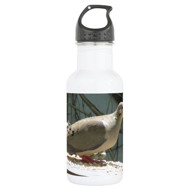 Botella De Agua Dove de duelo (Anverso)