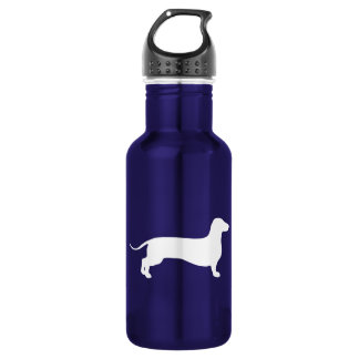 Botella De Agua Doxie blanco