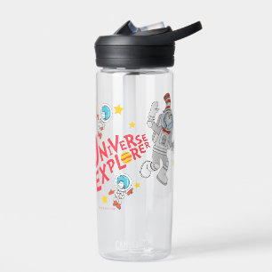 Botella De Agua Dr. Seuss   Cat en el Explorador del universo del
