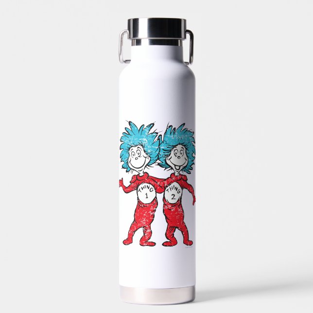 Botella De Agua Dr. Seuss | Cosa Uno Cosa Dos De Pie (Delantero)