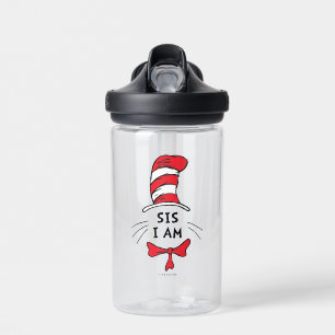 Botella De Agua Dr. Seuss   Gato en el Gorra - Sis I am