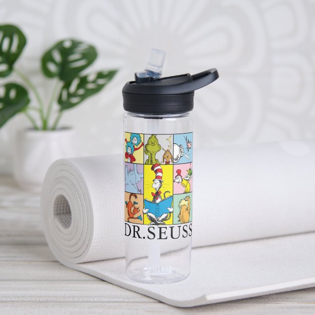 Botella De Agua Dr. Seuss | Historietas Gráficas (Yoga)
