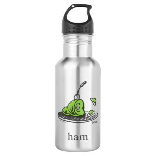 Botella De Agua Dr. Seuss   Huevos verdes con jamón