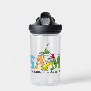 Botella De Agua Dr. Seuss Soy Sam. Sam soy yo.